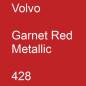 Preview: Volvo, Garnet Red Metallic, 428.